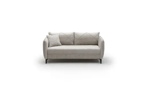 Sofa JERINA - 2,5-Sitzer, Stoff, Beige