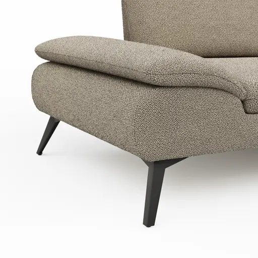 Sofa Collina - 3-Sitzer, Stoff, Beige