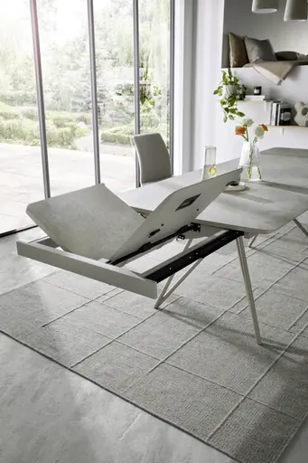 Esstisch Sedana - ausziehbar, LB ca. 200x100 cm, HPL, Grau