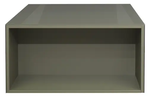 Couchtisch - LB ca. 75x75 cm, Olivgrün
