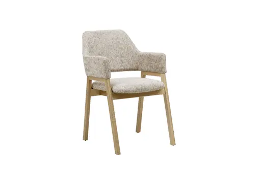 Armlehnstuhl - Stoff, Sand