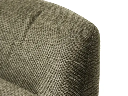 Armlehnstuhl - drehbar, Stoff, Olivgrün