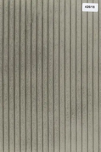 Ecksofa JAROM - 3-Sitzer, Ecke rechts inkl. Relaxfunktion (motorisch) und Kopfteil verstellbar, Stoff, Taupe