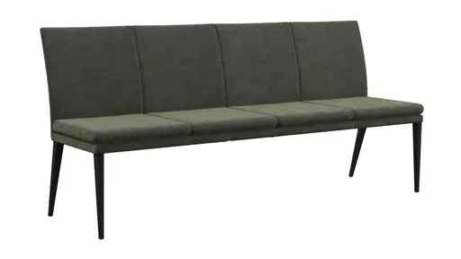 Polsterbank Salamanca Classic - Breite ca. 200 cm, Stoff, Eukalyptus