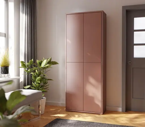 Schuhschrank FAID- B ca. 75 cm, Terracotta