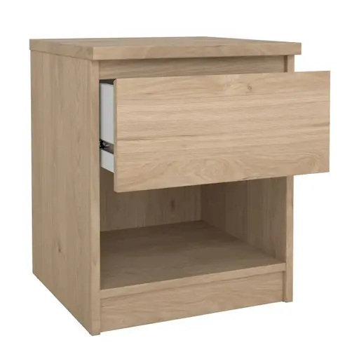 Nachtkonsole- B ca. 41 cm, Eiche Dekor