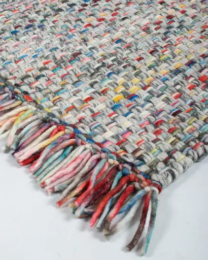 Handwebteppich - BL ca. 160x230 cm, Multi