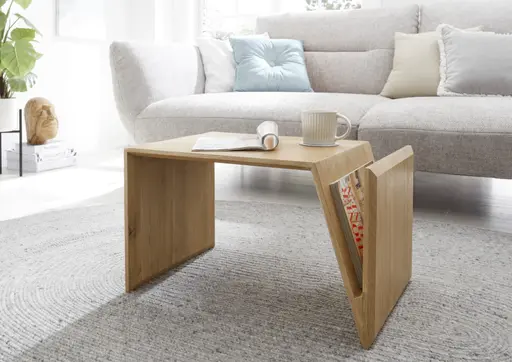Couchtisch - LBH ca. 60x40x35 cm, Eiche massiv