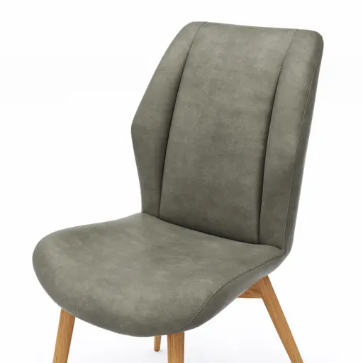 Stuhl Dalyan - Stoff, Grau