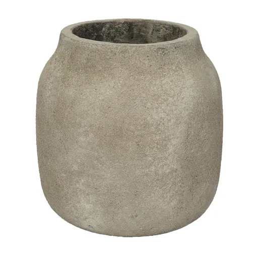 Deko-Schale - DH ca. 19x20 cm, Grau