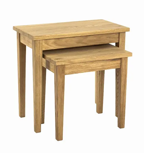 Beistelltisch- LB ca. 56x30 cm, Eiche Massiv, Geölt