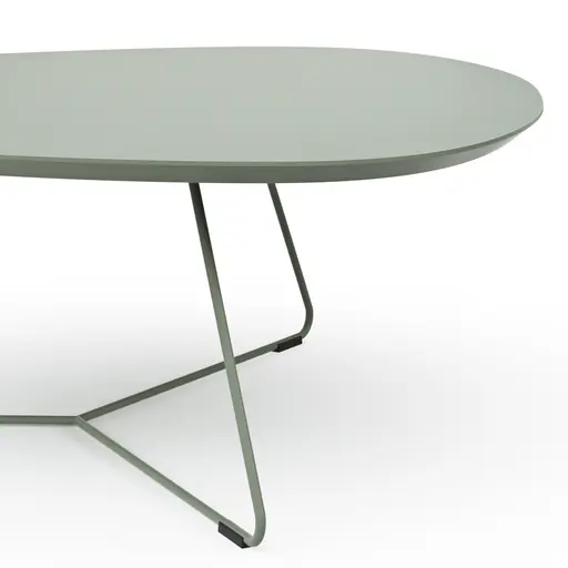 Couchtisch Fano - LBH ca. 87x78x33 cm, Fenix, Olivgrün