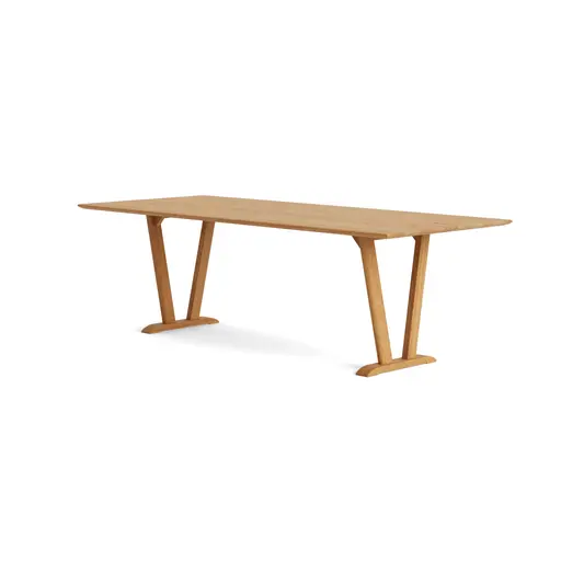 Esstisch Skara - LB ca. 240x90 cm, Wildeiche massiv