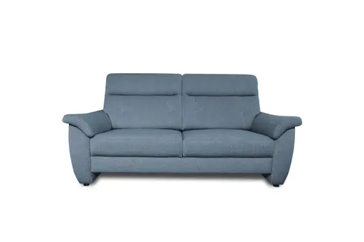 Sofa Caracas - 2,5-Sitzer Standard, Stoff, Blau