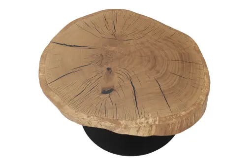 Couchtisch - LBH ca. 75x75x45 cm, Eiche massiv