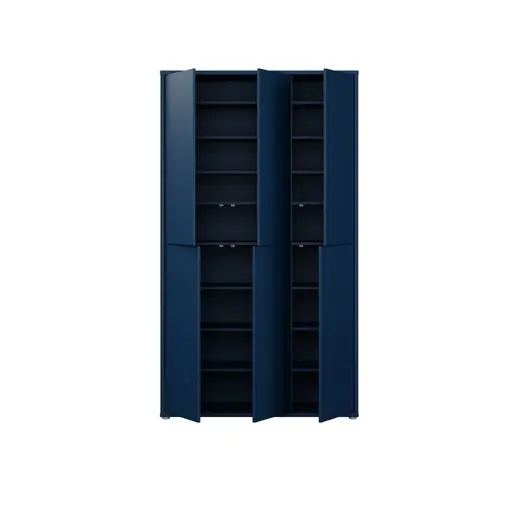 Schuhschrank FAID- B ca. 109 cm, Blau