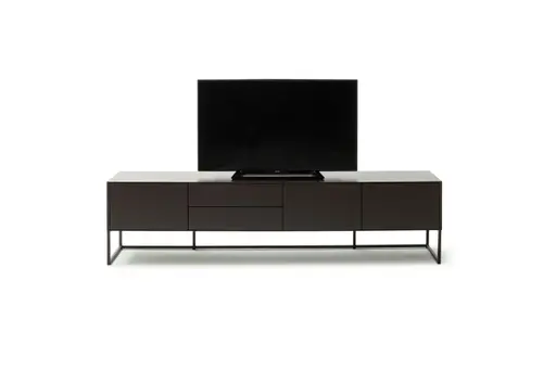 Lowboard Ove - B ca. 225cm, Lack Matt, Zartbitter