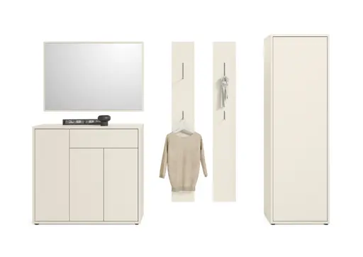 Garderobenschrank FAID- B ca. 60 cm, Sand