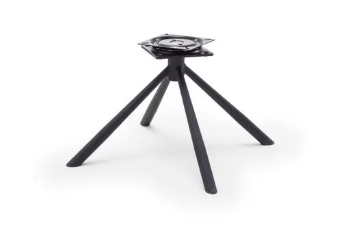 Stuhl - drehbar, Stoff, Cappucino