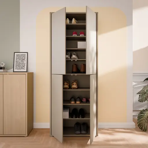 Schuhschrank FAID- B ca. 75 cm, Taupe