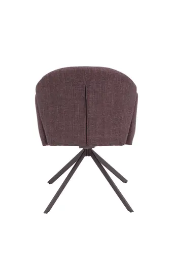 Armlehnstuhl - drehbar, Stoff, Wildberry