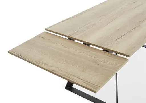 Esstisch - ausziehbar, LB ca. 180(270)x90 cm, Eiche