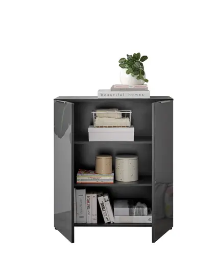 Kommode- B ca. 90 cm, Anthrazit