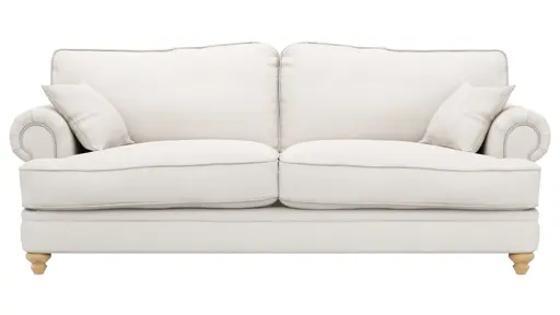 Sofa Mapleton - 3-Sitzer, Stoff, Creme