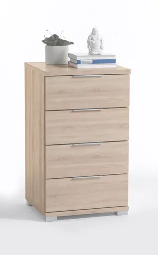 Nachtkommode- Sandeiche Dekor