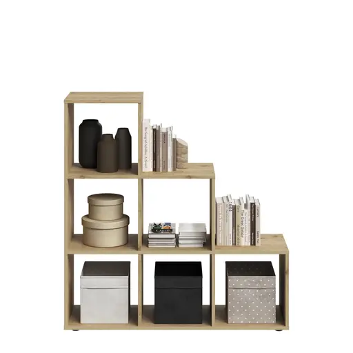 Regal- B ca. 104 cm, Eiche 