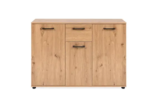 Sideboard- B ca. 107 cm, Eiche Dekor