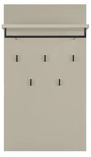 Garderobenpaneel - B ca. 69 cm, Kaschmir