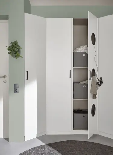 Schranksystem RHONDA- Weiß