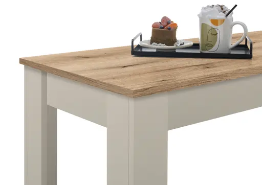 Bartisch - LB ca. 115x50 cm, Evoke Eiche Nachbildung, Kaschmir