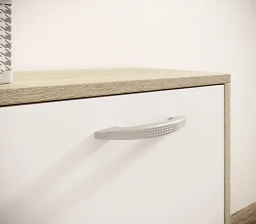 Garderobe - Sonoma, Weiß