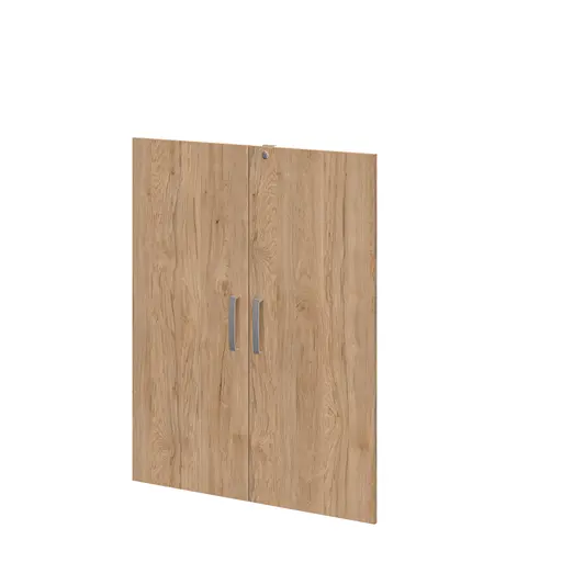 Türen-Set- B ca. 84 cm, Eiche Dekor, Abschließbar
