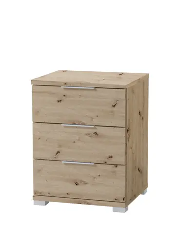 Nachtkommode- Eiche Dekor