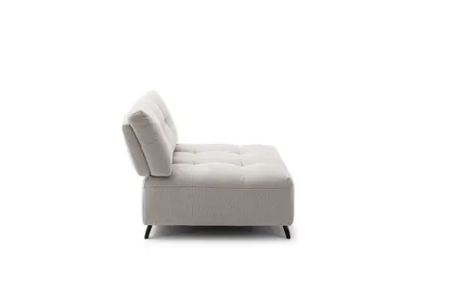 Sessel Comodo - 1-Sitzer, Stoff, Offwhite