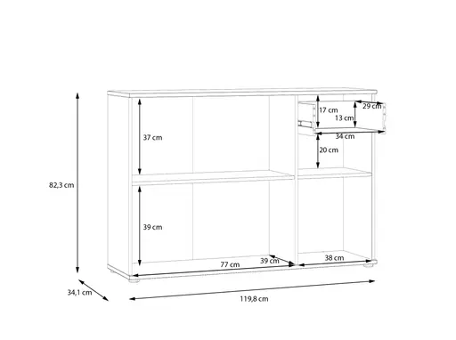 Kommode FINELLA- Salbei
