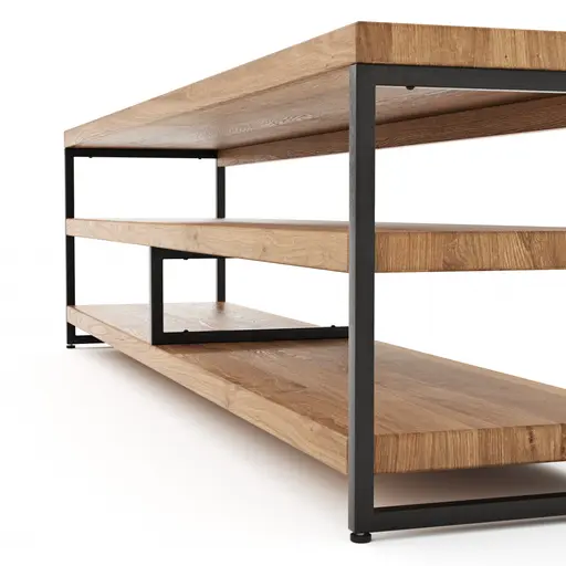 TV Board Farmingdale - Eiche massiv, natur geölt