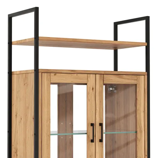 Raumteiler Farmingdale - Eiche massiv, natur geölt