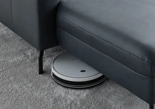 Ecksofa - Longchair links mit 3-Sitzer, Leder, Blau