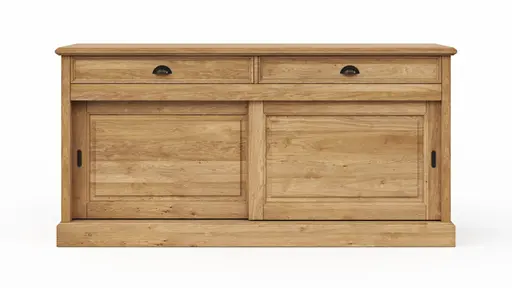 Anrichte Louisiana - Wildeiche teilmassiv, geölt