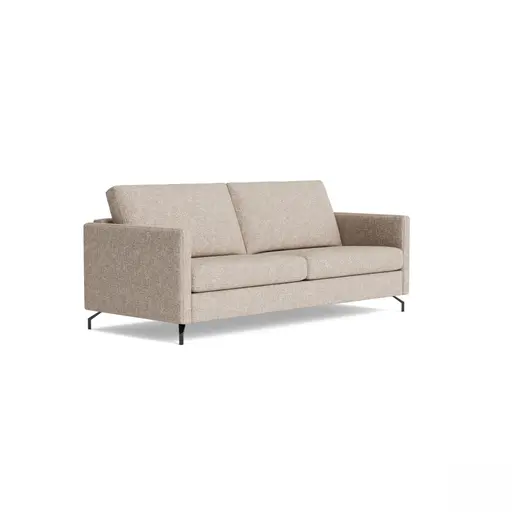 Sofa Cuneo Klassik - 3-Sitzer, Stoff, Beige