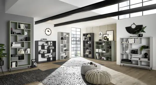 Raumteiler - B ca. 90 cm, Anthrazit