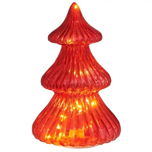 LED-Baum - ØH ca. 13x21 cm, Rot
