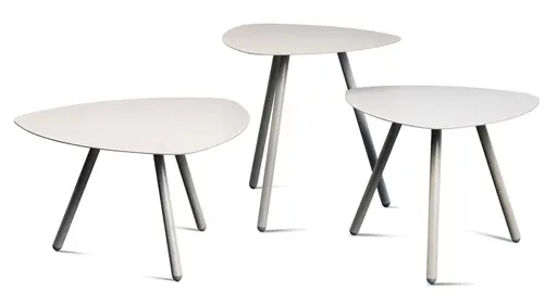 Beistelltisch - LB ca. 50x50 cm, Grau