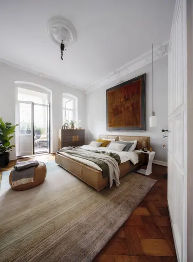 Highboard Mileto - BHT ca. 136x118x35 cm, MDF Steingrau, Naturdesign