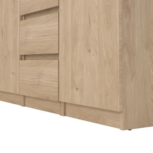 Kommode - B ca. 121 cm, Jackson Hickory Nachbildung