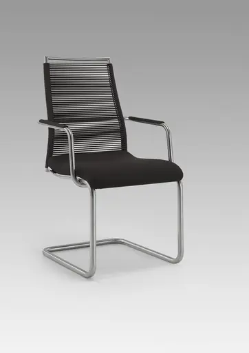 Armlehnstuhl - Stoff, Mocca